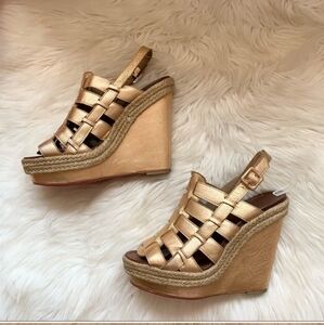 Christian Louboutin Platform Espadrille Sandals.  EU. Size 38.